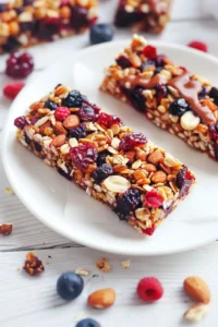 Fruit and Nut Bars