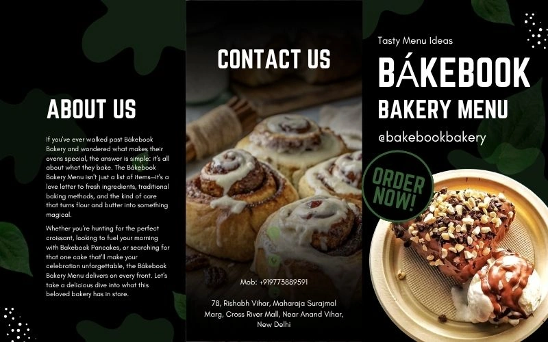 Bákebook Bakery Menu: 50+ Fresh Bakes, Pastries & Treats Every Day Bákebook Bakery Menu